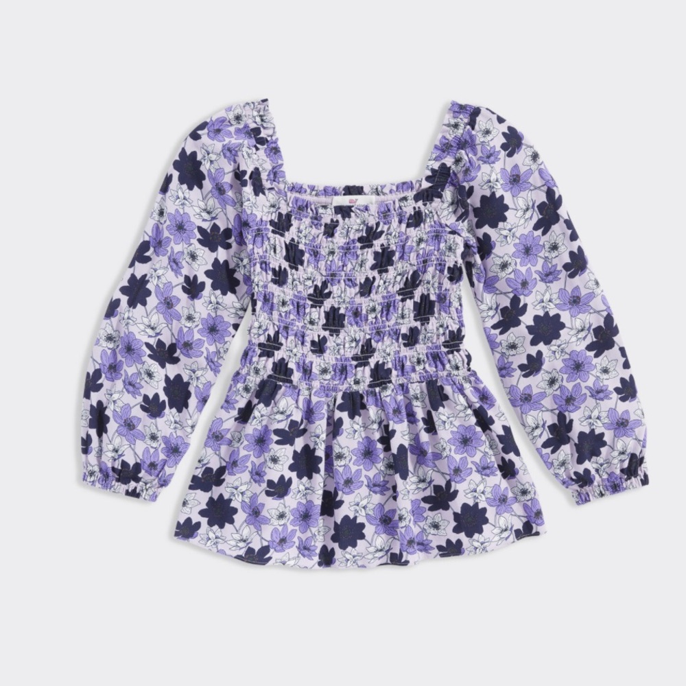 Vineyard Vines Smocked Top